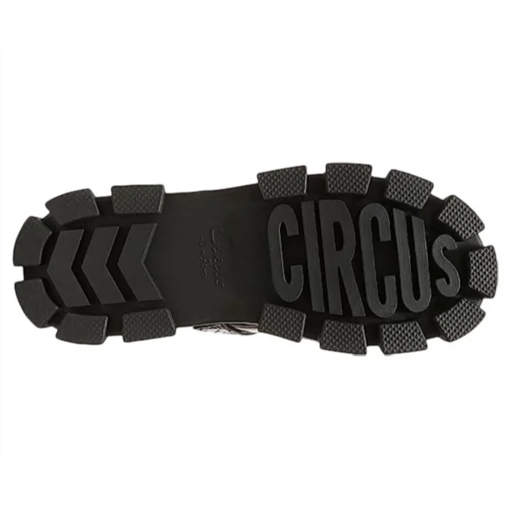 CIRCUS NY BY SAM EDELMA / Amy / Womens Lug Sole Shoes Chestnut Patent Leather